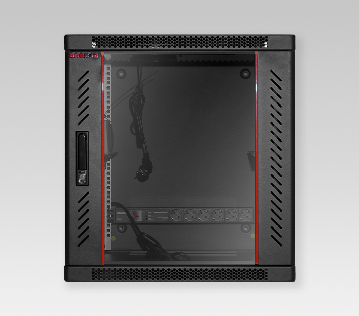 Wallmount Rack 12U 19 Inch Depth 600mm – W6012